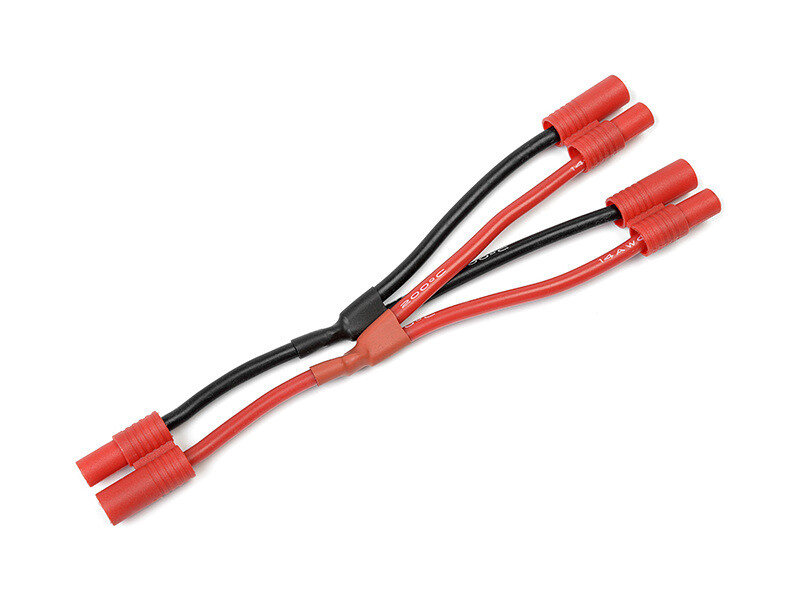 Revtec Kabel Y paralelní 3.5mm zlacený 14AWG 12cm - GF-1320-116 - expresní doprava