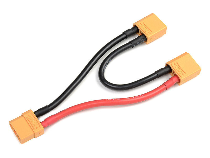 Revtec Sériový Y-kabel XT-90 10AWG 12cm - GF-1321-020 - expresní doprava