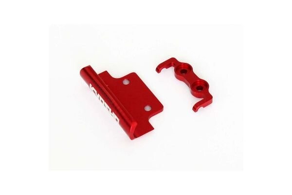 Aluminium Front & Rear Bumper Set Kyosho Mini-Z Buggy - Red - K.MBW029RB - expresní doprava