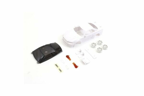 Bodyshell Nissan GT-R R34 Mini-Z + 4WD Rims (White Body) K.MZN206