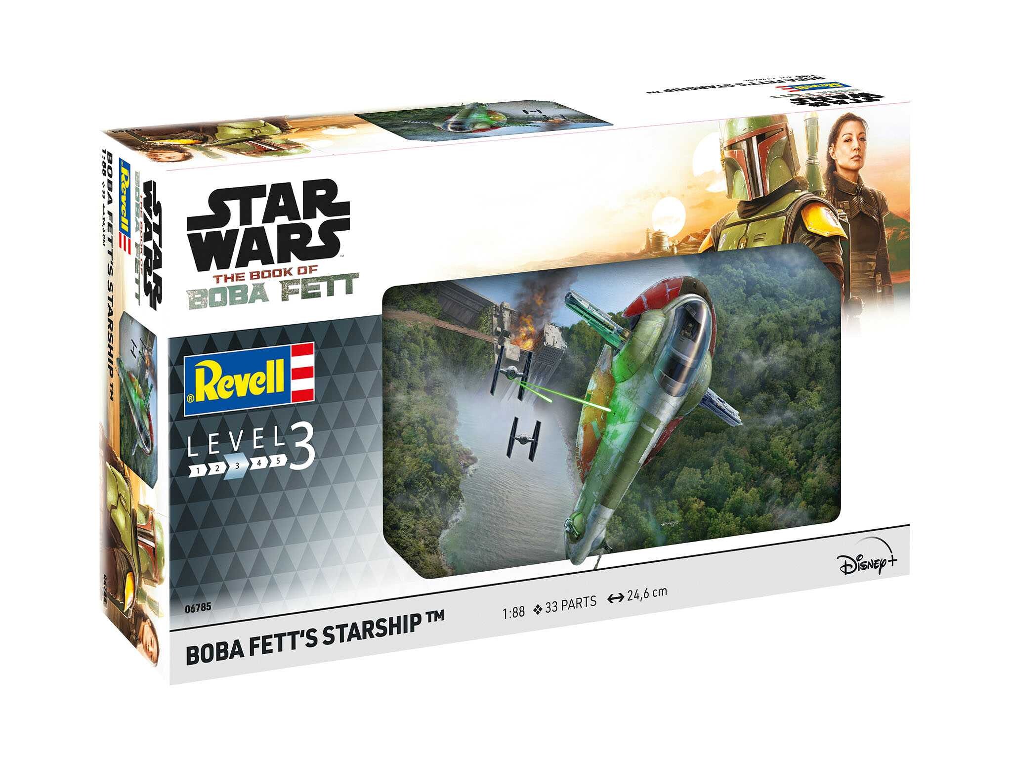 Revell Plastic ModelKit SW 06785 - Boba Fett's Starship™ (1:88) - 18-06785 - expresní doprava