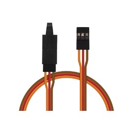 Extension cable 90cm JR with fuse (PVC)