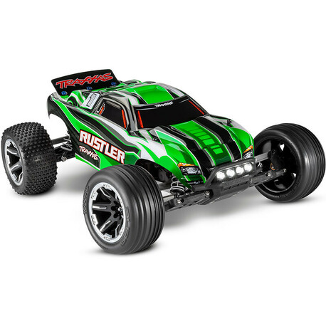 Traxxas Rustler 1:10 RTR orange with LED lighting