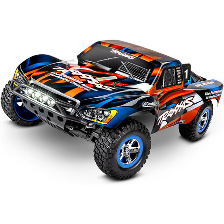 Traxxas Slash 1:10 RTR green with LED lighting