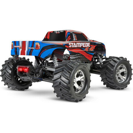 Traxxas Stampede 4WD 1:10 RTR blue with LED lighting