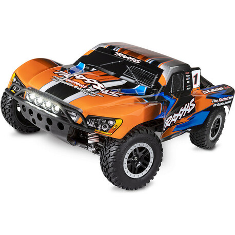 Traxxas Slash 4WD 1:10 RTR orange with LED lighting