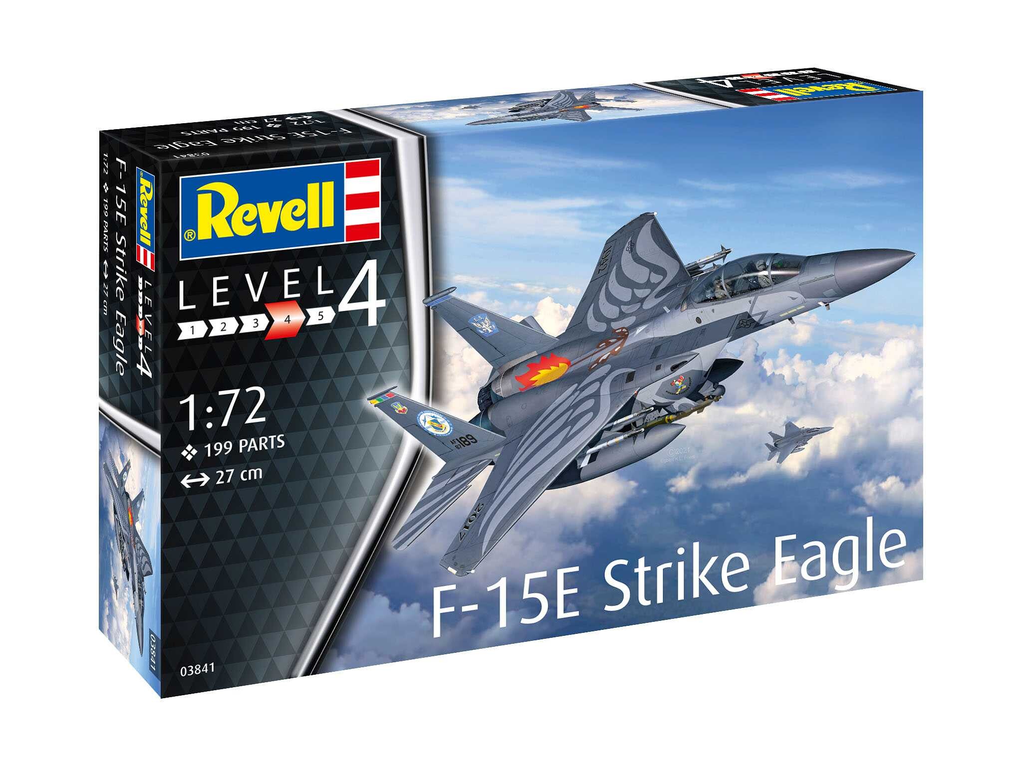 Revell Plastic ModelKit letadlo 03841 - F-15E Strike Eagle (1:72) - 18-03841 - expresní doprava