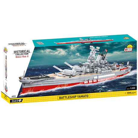 COBI II WW Yamato, 1: 300, 2 665 k