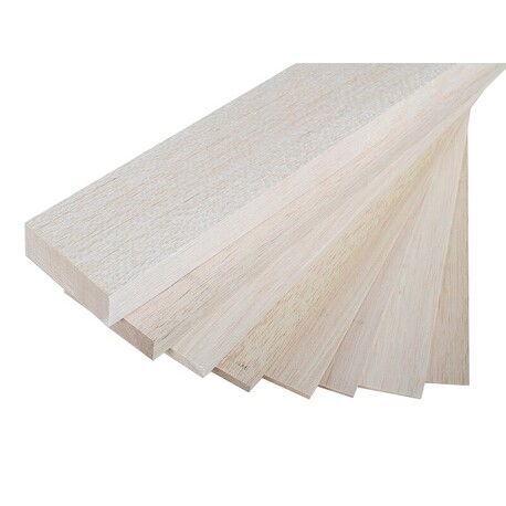 100x10cm Balsa 15 mm LEICHT bis 120g