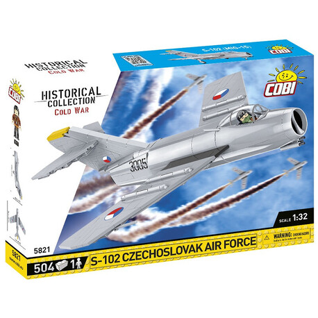 COBI Cold War S-102 Czechoslovak Air Force, 1:32, 504 k, 1 f