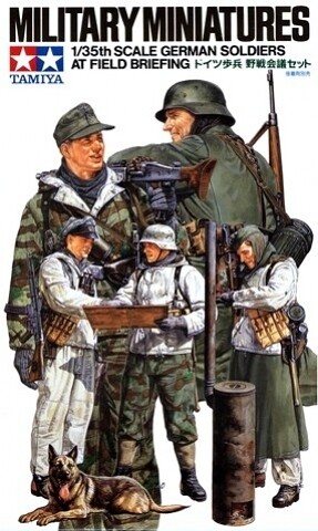 1:35 Tamiya 35212 German Soldiers at Briefing - 108/35212 - expresní doprava