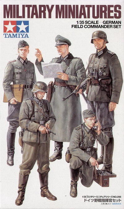 1:35 Tamiya 35298 German Field Commander - 108/35298 - expresní doprava