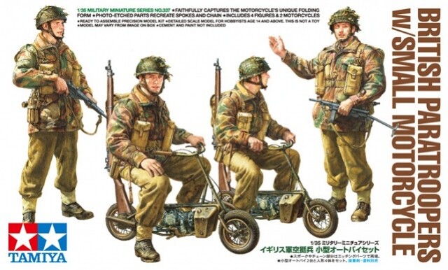 1:35 Tamiya 35337 British Paratroop&MB - 108/35337 - expresní doprava