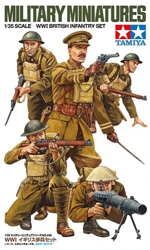 1:35 Tamiya 35339 British Infantry Set WWI - 108/35339 - expresní doprava