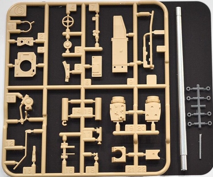 Tamiya 12660 Jagdpanzer IV Lang metal Barrel - 108/12660 - expresní doprava