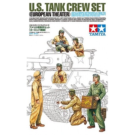 1:35 Tamiya 35347 US-Panzerbesatzung European Theatre