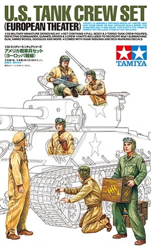 1:35 Tamiya 35347 US Tank Crew European Theater - 108/35347 - expresní doprava