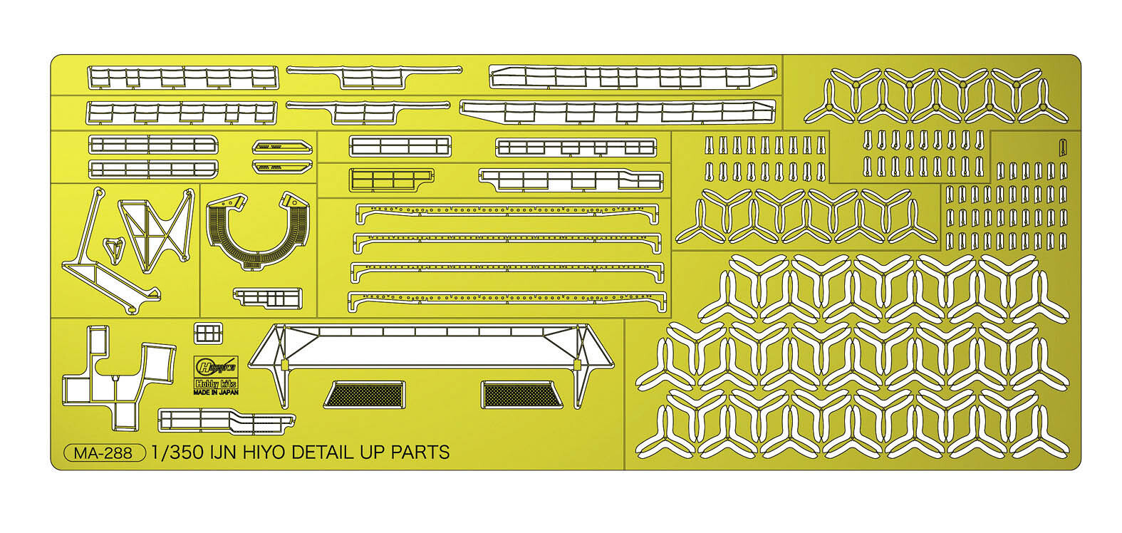 Hasegawa 40097 IJN Hiyo Aircraft Carrier PE Parts - 105/40097 - expresní doprava