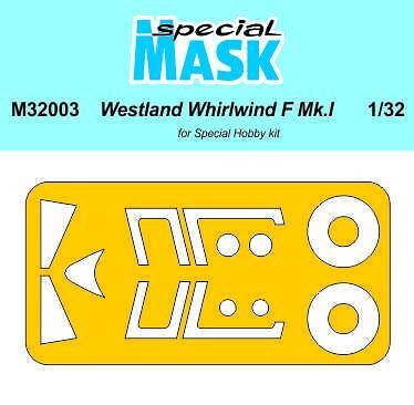 1:32 Special Hobby M32003 Westland Whirlwind Mk.I Mask - 100/M32003 - expresní doprava