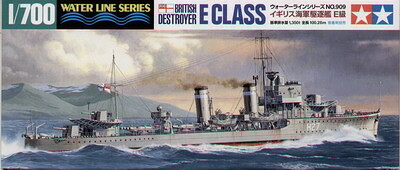 1:700 Tamiya 31909 British Destroyer E Class - 108/31909 - expresní doprava