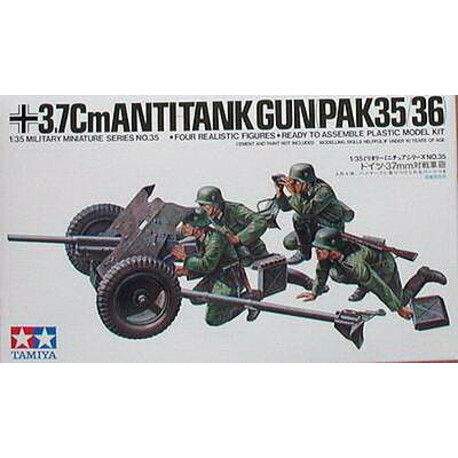 1:35 Tamiya 35035 Potom 35/36 3,7cm Anti-tank Gun