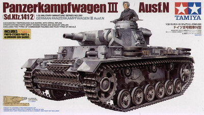 1:35 Tamiya 35290 Panzer III Ausf.N - 108/35290 - expresní doprava