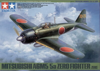 1:48 Tamiya 61103 A6M5/5a Zero - 108/61103 - expresní doprava