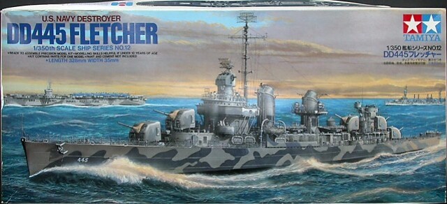 1:350 Tamiya 78012 USS Fletcher - 108/78012 - expresní doprava