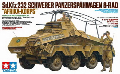 1:35 Tamiya 35297 Sd.Kfz.232 Africa Corps - 108/35297 - expresní doprava