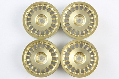 Tamiya 84155 24mm Rally Dish Wheel Gold - 108/84155 - expresní doprava