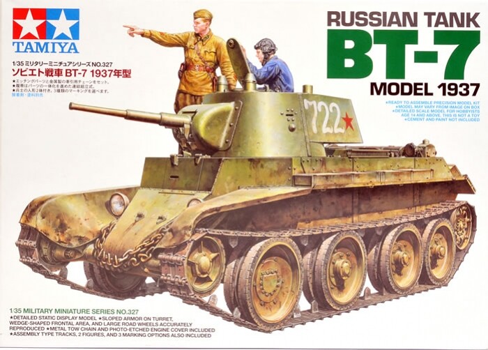 1:35 Tamiya 35327 BT-7 Model 1937 - 108/35327 - expresní doprava