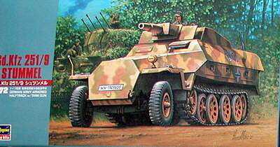 1:72 Hasegawa MT46 Sd.Kfz 251/9 Stummel - 105/MT46 - expresní doprava