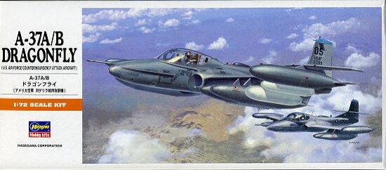 1:72 Hasegawa A12 A-37A/B Dragonfly - 105/A12 - expresní doprava