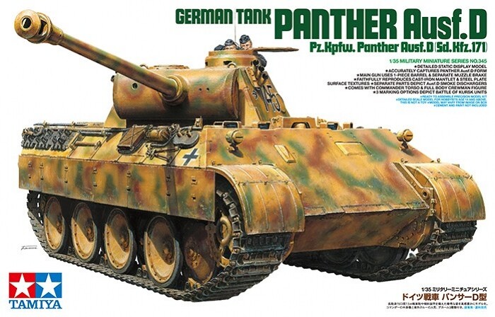 1:35 Tamiya 35345 Panther Ausf.D - 108/35345 - expresní doprava