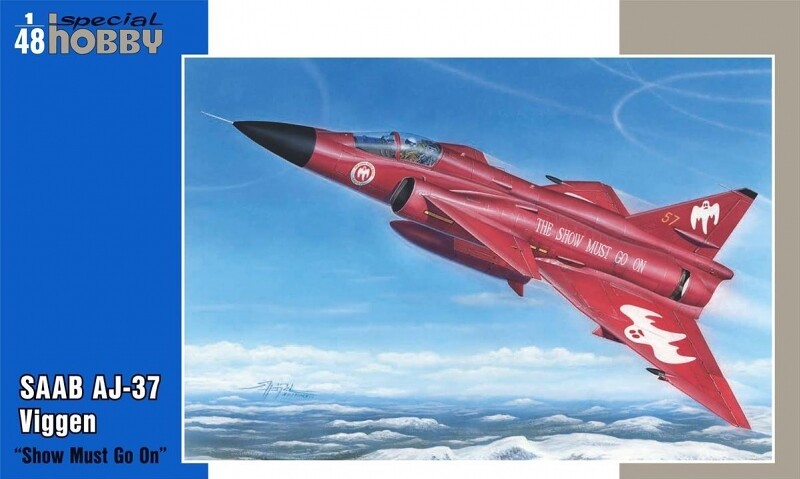 1:48 Special Hobby SH48188 AJ-37 Viggen "Show must go on" - 100/SH48188 - expresní doprava