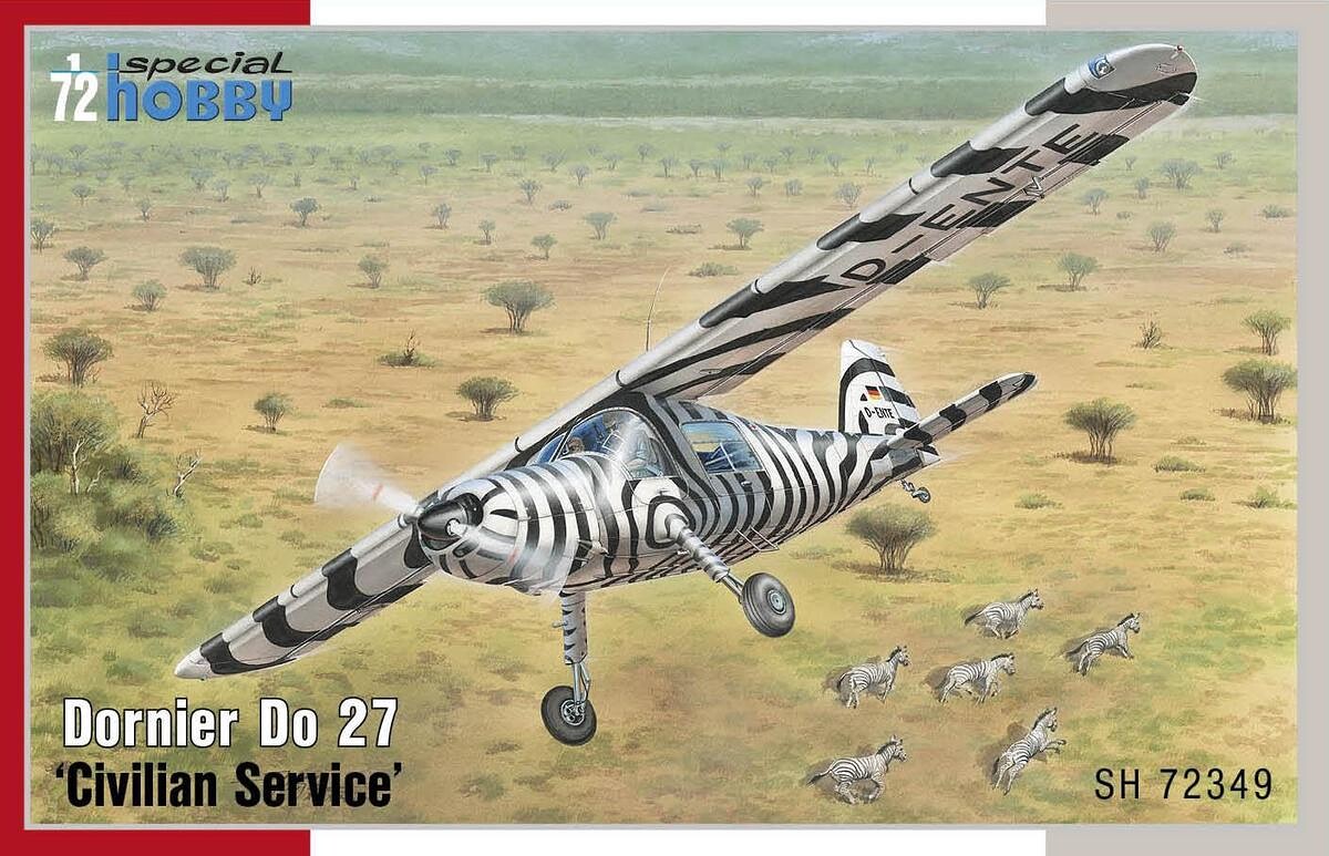 1:72 Special Hobby SH72349 Dornier Do 27 "Civilian Service" - 100/SH72349 - expresní doprava