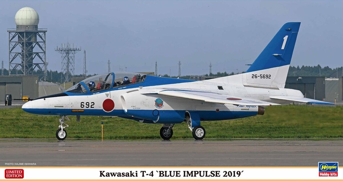 1:48 Hasegawa 07480 Kawasaki T-4 "Blue Impulse 2019" - 105/07480 - expresní doprava