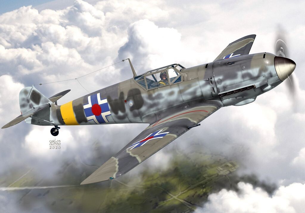 1:72 AZ Model AZ7662 Bf 109E-4 "In Slovak Service" - 141/AZ7662 - expresní doprava