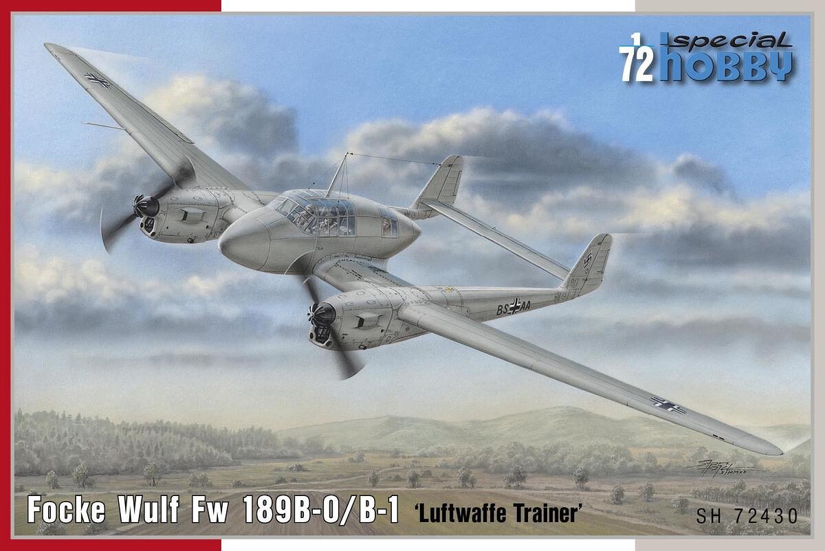 1:72 Special Hobby SH72430 Fw 189B-0/B-1 Luftwaffe trainer - 100/SH72430 - expresní doprava