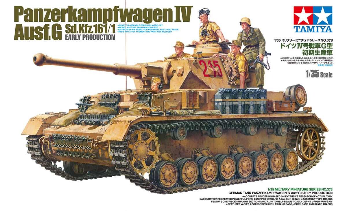 1:35 Tamiya 35378 Pz.Kpfw.IV Ausf.G early - 108/35378 - expresní doprava