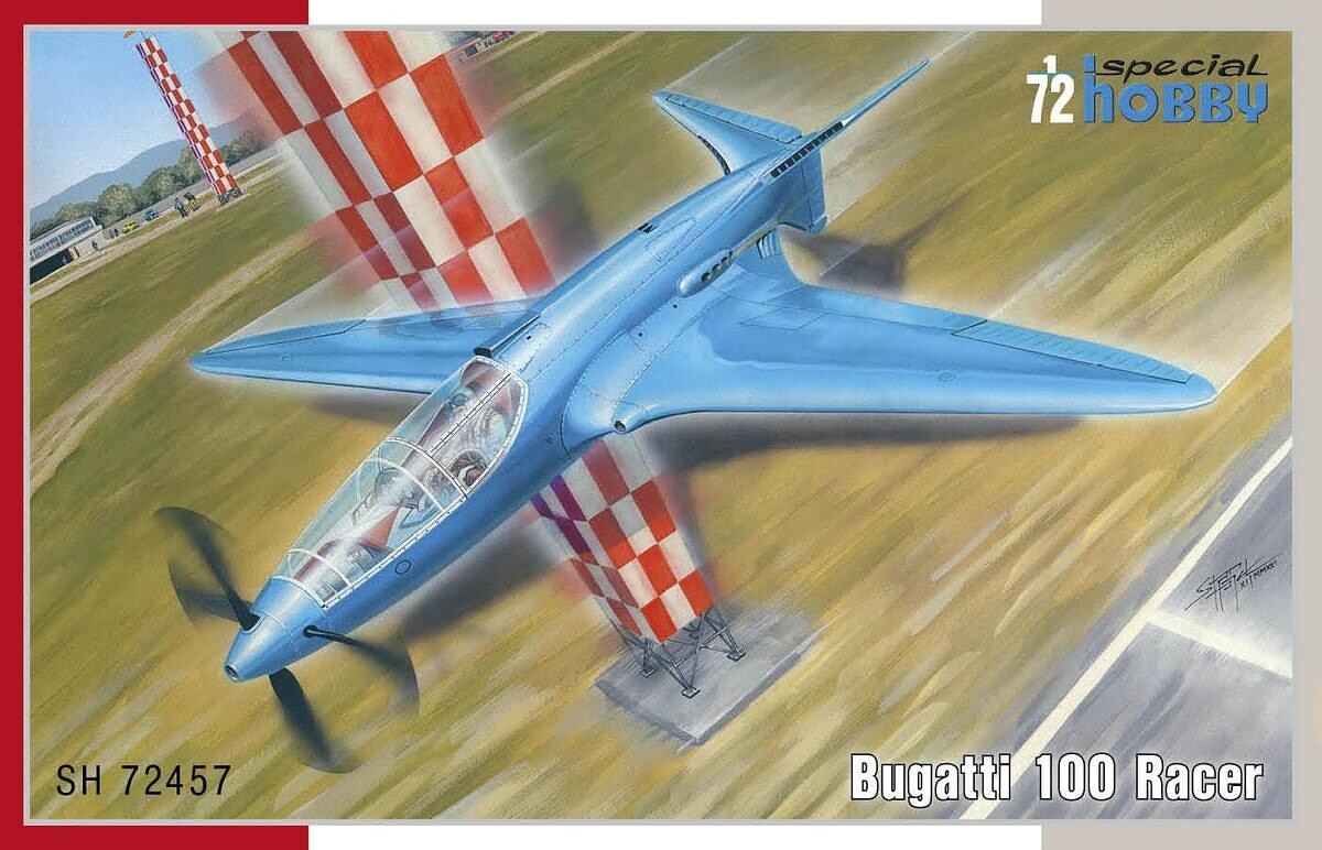 1:72 Special Hobby SH72457 Bugatti 100P "French Racer Plane" - 100/SH72457 - expresní doprava