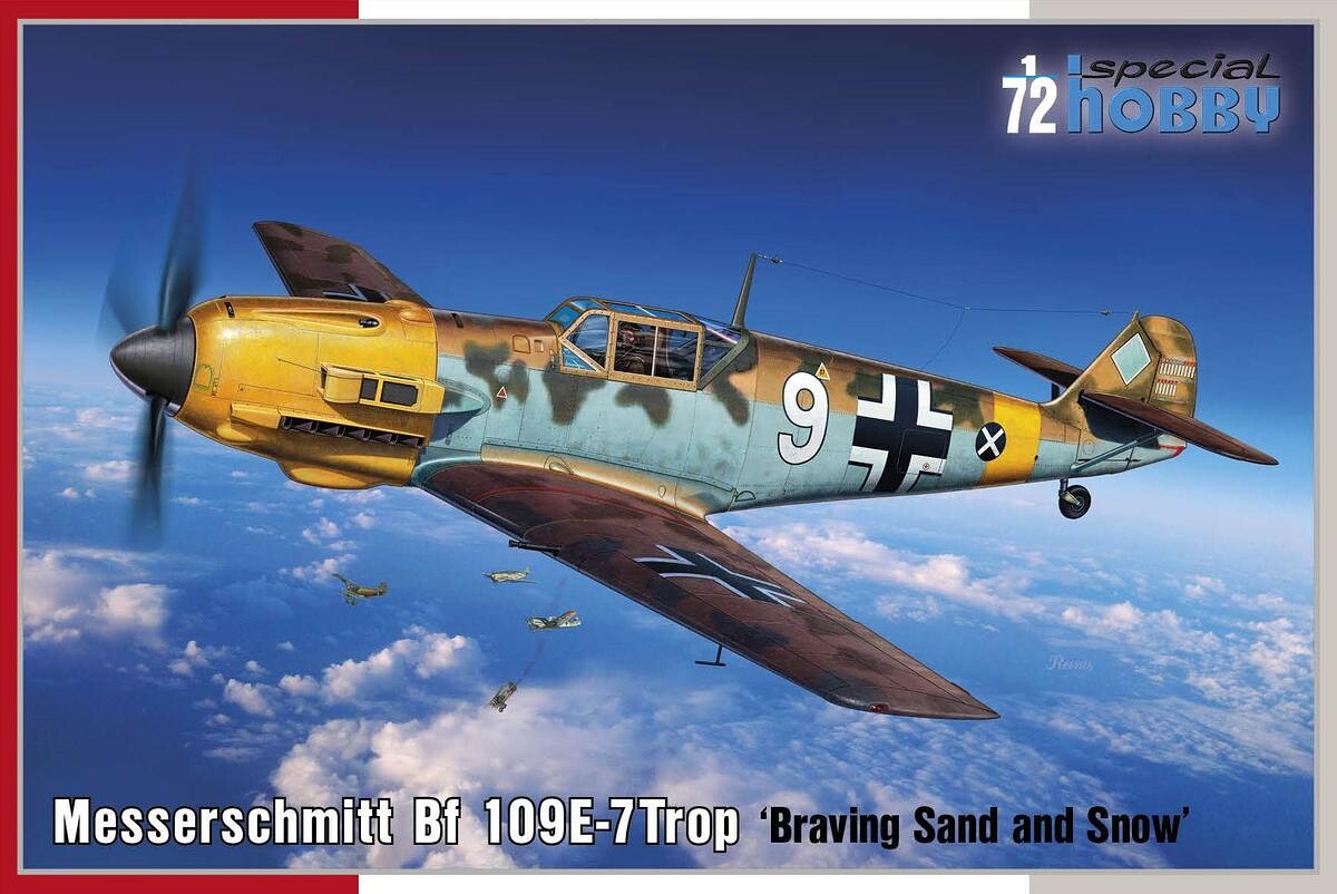 1:72 Special Hobby SH72462 Bf 109E-7Trop "Braving Sand and Snow" - 100/SH72462 - expresní doprava