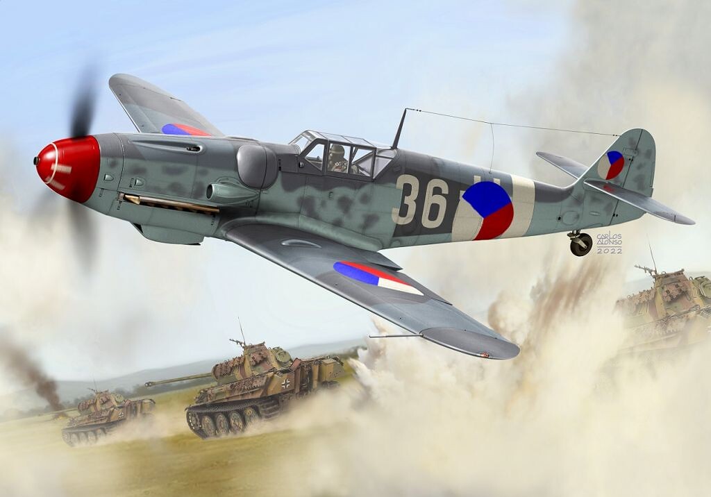 1:72 AZ Model AZ7818 Bf 109G-6 "Captured" - 141/AZ7818 - expresní doprava