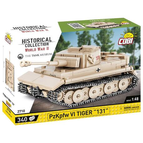 COBI II WW PzKpfw VI Tiger 131, 1:48, 340 k