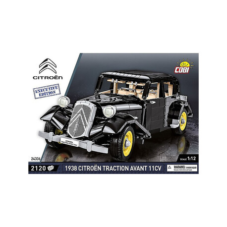 COBI 1938 Citroen Traction Avant 11 CV, 1:12, EXECUTIVE EDITION