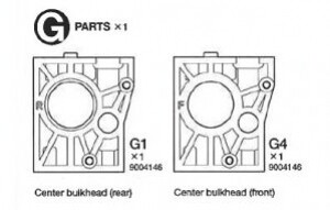 Tamiya 9004146 C.Bulkhead Parts Bag for 43145 - 108/9004146 - expresní doprava