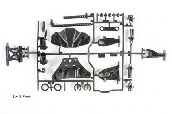 Tamiya 51528 TT02 B Parts (Sus.Arm) - 108/51528 - expresní doprava