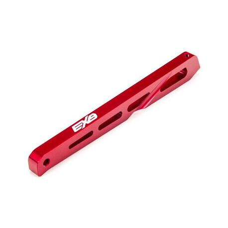 Arrma chassis rail rear center 120mm, aluminum, red