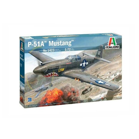 Model Kit lietadlo 1423 - P-51A Mustang (1:72)