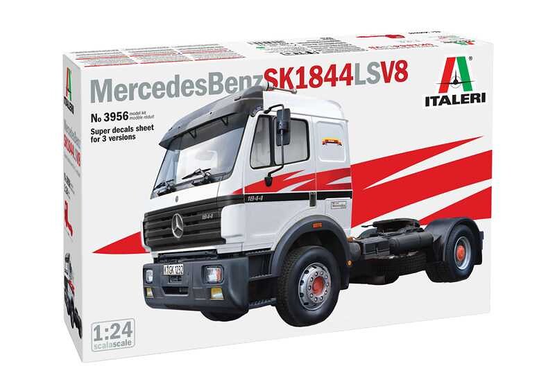 Italeri Model Kit truck 3956 - Mercedes-Benz SK 1844LS V8 (1:24) - 33-3956 - expresní doprava